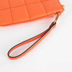 Michael Kors Orange Large Jet Set Zip Pouch