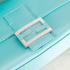 Fendi X Tiffany & Co Satin Tiffany Blue Baguette Bag