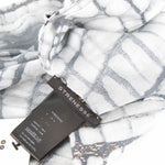 Strenesse Grey Silver Marble Print Scarf