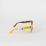 Dolce & Gabbana Yellow Brown Sicilian Carretto Cateye Sunglasses