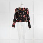 Brock Collection Floral Brocade Structured Jacket