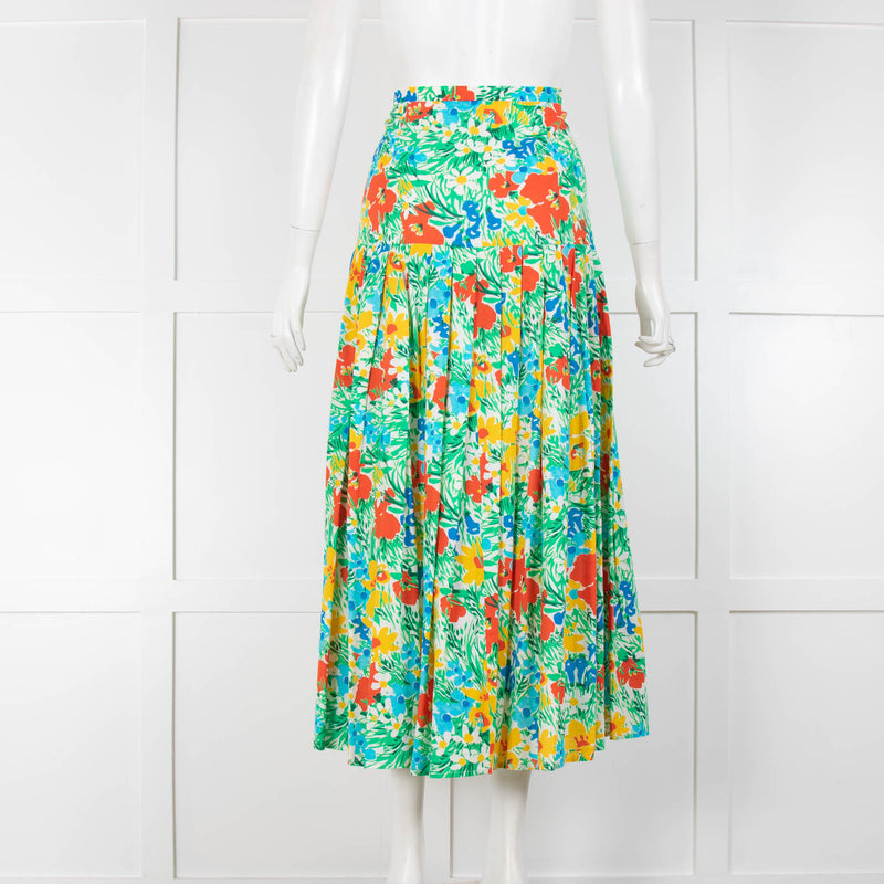 Rixo Floral Tina Skirt