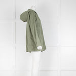 Lee Mathews Khaki Jacket With Hood