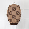 Gucci Reversible GG Mohair Wool Cardigan