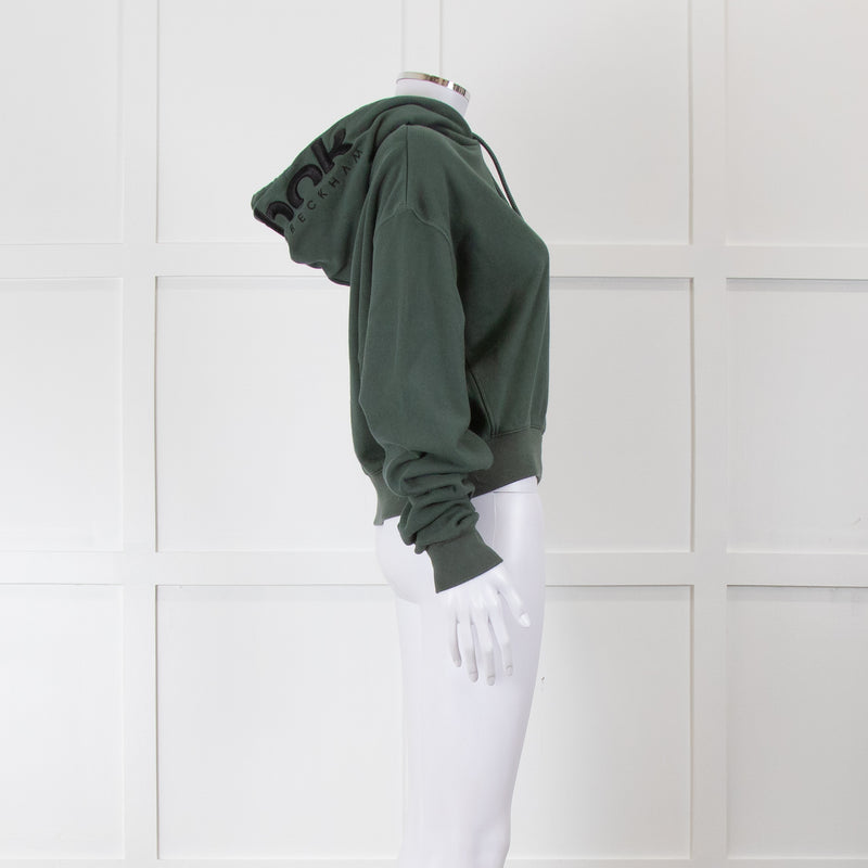 Reebok x VB Green Cropped Hoodie