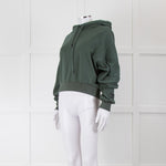 Reebok x VB Green Cropped Hoodie