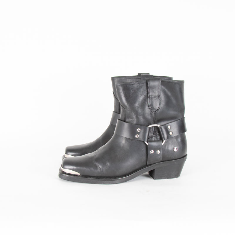 Anine Bing Black Mid Ryder Boots