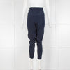 Ginia Navy Blue Pull On Trousers