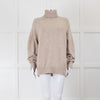 Lou Lou Studio Wool Mix Oatmeal Roll Neck Jumper