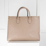 Louis Vuitton Onthego MM Tote in Dune