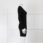 Wardrobe.NYC Black Rib Knit Mini Dress