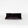 Mulberry Purple Ostrich Velvet Daria Clutch Bag