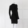 Wardrobe.NYC Black Rib Knit Mini Dress