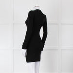 Wardrobe.NYC Black Rib Knit Mini Dress