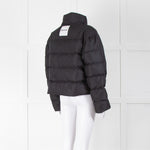 Reebok x VB Black Quilted Short Puffer Jacket