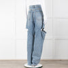 Maison Margiela Blue Denim Slash Leg Jeans