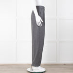 Toteme Grey Wool Mix Tailored Trousers