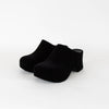 Loewe Black Terra Foam Flocked Rubber Clogs