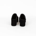 Loewe Black Terra Foam Flocked Rubber Clogs