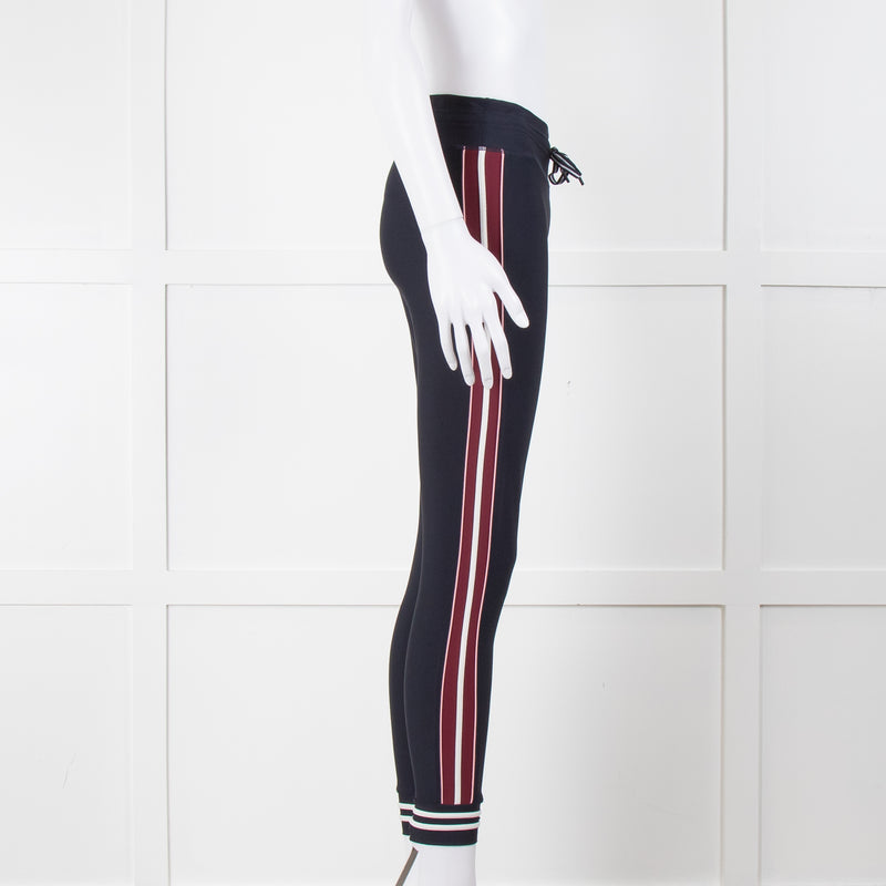 The Upside Navy Leggings With Side Stripe