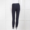 The Upside Navy Leggings With Side Stripe