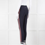 The Upside Navy Leggings With Side Stripe