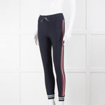 The Upside Navy Leggings With Side Stripe