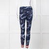 The Upside Blue Camouflage Leggings