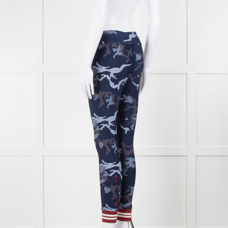 The Upside Blue Camouflage Leggings