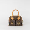 Louis Vuitton Brown Monogram Manhattan PM Handbag