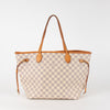 Louis Vuitton Damier Azur Neverfull MM Tote Bag