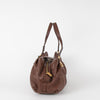 Louis Vuitton Brown Monogram Mahina Leather Handbag