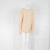 Raey Gold Sparkly Lurex  Knitted Jumper