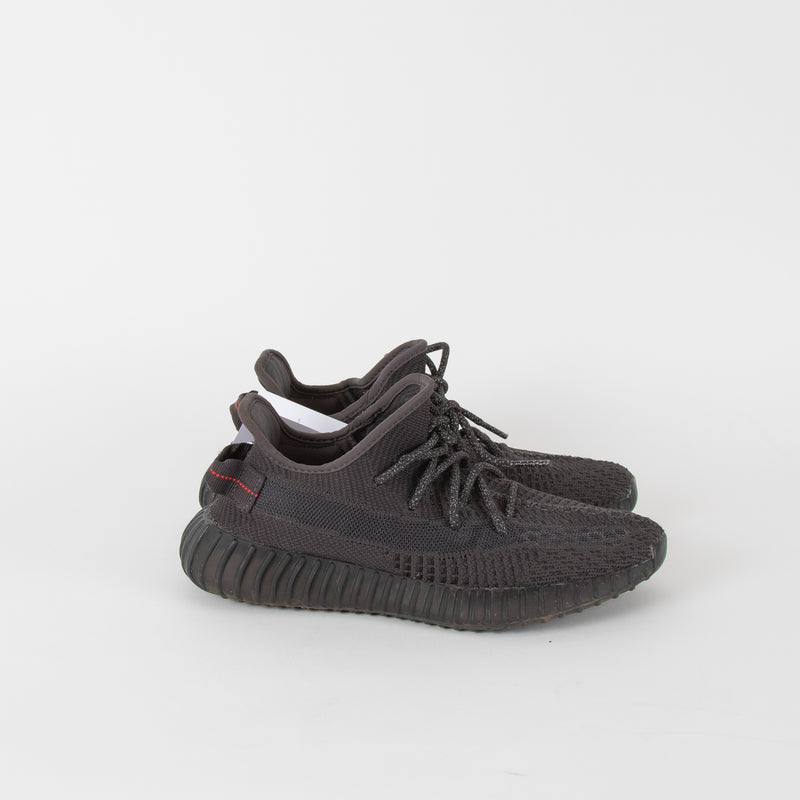 Adidas x Yeezy Boost Black Knit Trainers with Mesh