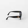 Chanel Black Sunglasses With Gold Logo