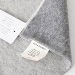 Acne Studios Grey Motif Scarf