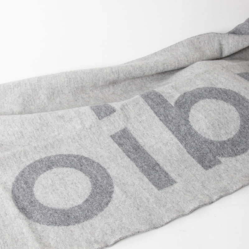 Acne Studios Grey Motif Scarf