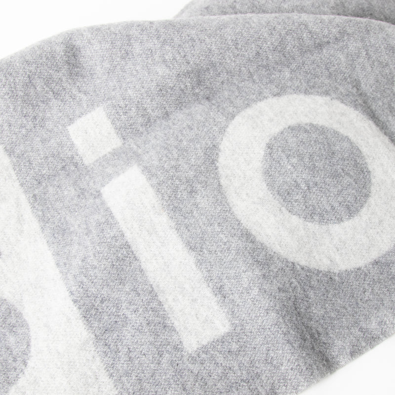 Acne Studios Grey Motif Scarf