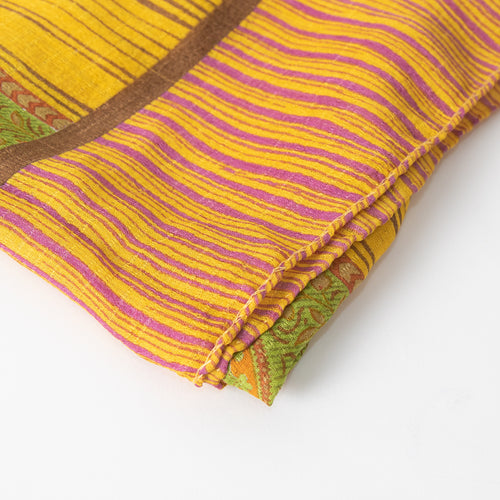 Etro Mustard Stripe Scarf