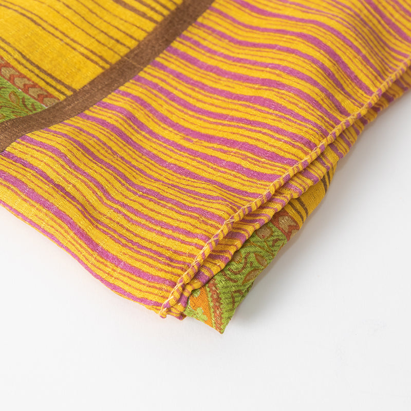 Etro Mustard Stripe Scarf