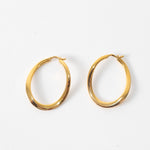 Missoma Gold Wave Hoops