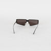 Balenciaga Rectangle Black Frame Sunglasses