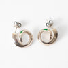 Bottega Veneta Silver Curl Earrings