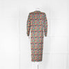 Valentino Multi Colour Lurex Long Cardigan