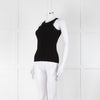 Toteme Black Ribbed Sleeveless Top