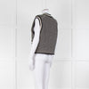 Me+Em Black Cream Knitted Waistcoat