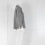 Loro Piana Grey Cashmere Shirt Jacket