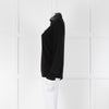 Claudie Pierlot Black Lace Detail Fine Sweater