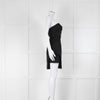 Zimmerman Black Sparkle Thread Strapless Mini Dress