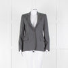 Stella McCartney Grey Light Wool Blazer Jacket